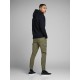 панталони Jack & Jones JPSTPAUL FLAKE CARGO 12141844 Зелен