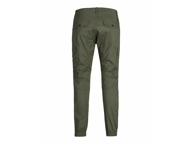 панталони Jack & Jones JPSTPAUL FLAKE CARGO 12141844 Зелен