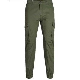 панталони Jack & Jones JPSTPAUL FLAKE CARGO 12141844 Зелен