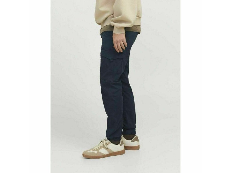 панталони Jack & Jones JPSTPAUL FLAKE CARGO 12169582 Морско син