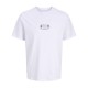 Мъжка тениска с къс ръкав Jack & Jones JORRETRO TEE SS CREW NECK SMU 12288009 Бял