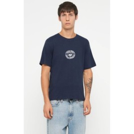 Мъжка тениска с къс ръкав Jack & Jones JORRETRO TEE SS CREW NECK SMU 12288009 Морско син