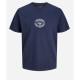 Мъжка тениска с къс ръкав Jack & Jones JORRETRO TEE SS CREW NECK SMU 12288009 Морско син