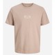 Мъжка тениска с къс ръкав Jack & Jones JORRETRO TEE SS CREW NECK SMU 12288009 Кафяв