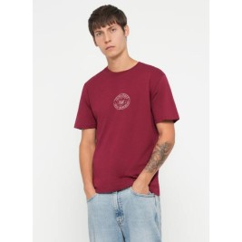 Мъжка тениска с къс ръкав Jack & Jones JORRETRO TEE SS CREW NECK SMU 12288009 Червен
