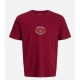 Мъжка тениска с къс ръкав Jack & Jones JORRETRO TEE SS CREW NECK SMU 12288009 Червен