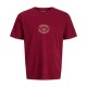 Мъжка тениска с къс ръкав Jack & Jones JORRETRO TEE SS CREW NECK SMU 12288009 Червен
