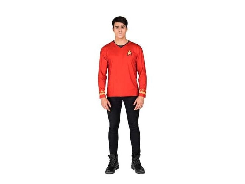 Маскировъчен костюм за деца My Other Me Star Trek Scotty Тениска Червен