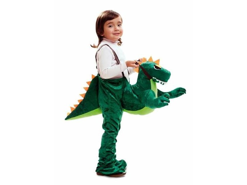 Маскировъчен костюм за деца My Other Me Dino Rider Зелен Маскировъчен костюм за деца My Other Me Dino Rider Зелен
