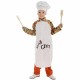 Маскировъчен костюм за деца Big Chef Готвачка (2 Части)