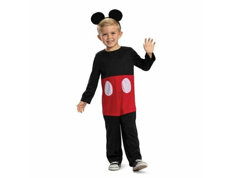 Маскировъчен костюм за деца Mickey Mouse Classic 2 Части Черен S