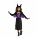 Маскировъчен костюм за деца Disney Princess Malefica Classic Лилав Лента за глава 2 Части