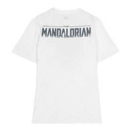Дамска тениска с къс ръкав The Mandalorian Бял