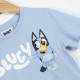 Детска тениска с къс ръкав Bluey Светло син