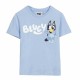 Детски Тениска с къс ръкав Bluey Светло син