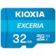 Mикро SD карта памет с адаптер Kioxia Exceria UHS-I Клас 10 Син