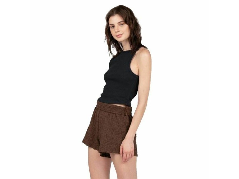 Дамска тениска с къс ръкав 24COLOURS Casual Черен