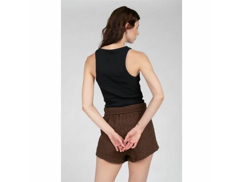 Дамска тениска с къс ръкав 24COLOURS Casual Черен