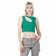 Дамска тениска с къс ръкав 24COLOURS Casual Зелен Дамска тениска с къс ръкав 24COLOURS Casual Зелен