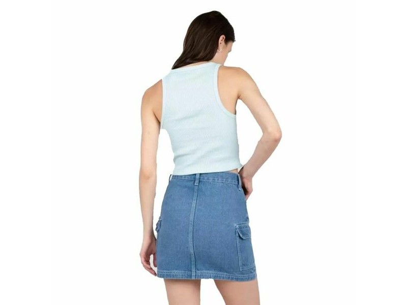 Дамска тениска с къс ръкав 24COLOURS Casual Син Светло син