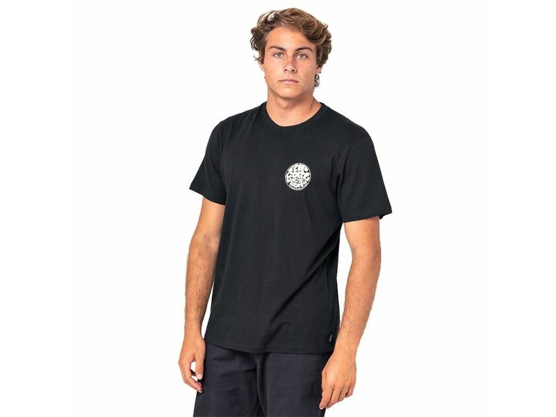 Тениска с къс ръкав Rip Curl Wettie Essential Черен Мъже