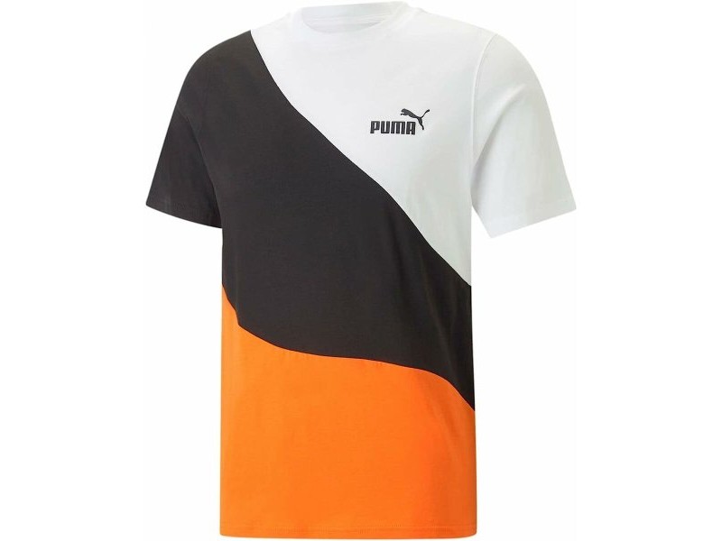 Тениска Puma Power Cat Тъмно Оранжево Мъже