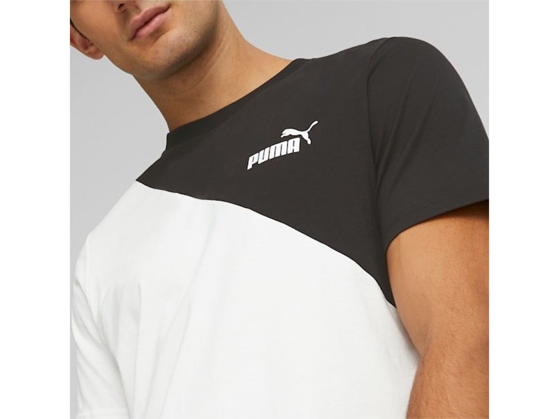 Тениска Puma Power Cat Зелен Мъже