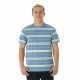 Тениска Rip Curl Surf Revival Stripe Аквамарин Мъже
