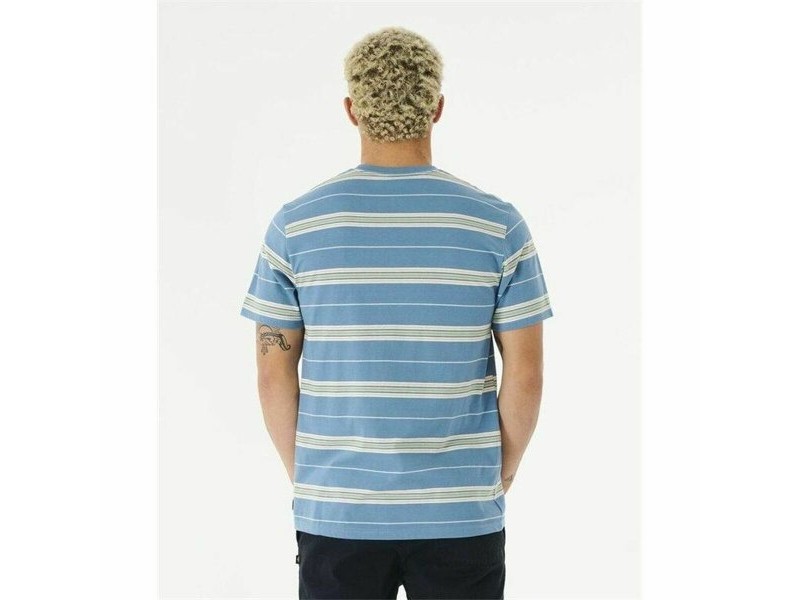 Тениска Rip Curl Surf Revival Stripe Аквамарин Мъже