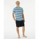 Тениска Rip Curl Surf Revival Stripe Аквамарин Мъже