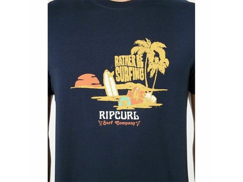 Тениска Rip Curl Framed Морско син Мъже