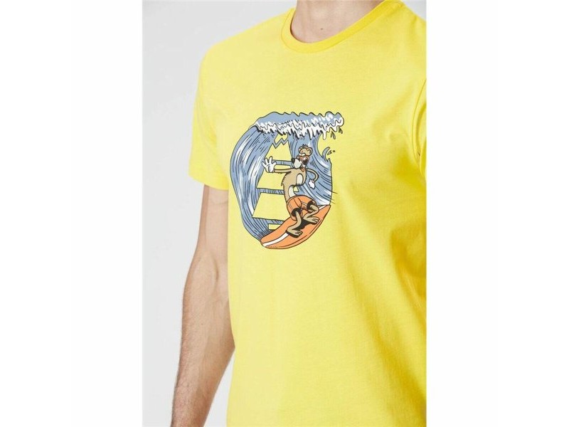 Тениска Picture Basement Weasurf Жълт