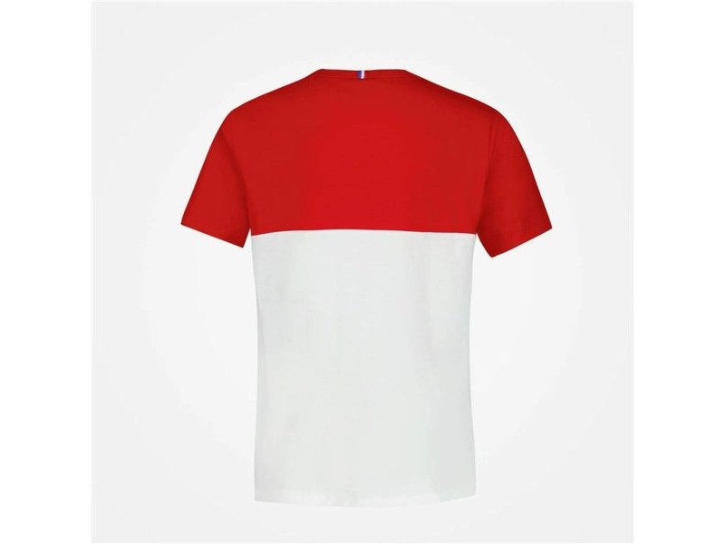 Детска тениска с къс ръкав Le coq sportif  N°2 Tricolore Бял