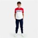 Детска тениска с къс ръкав Le coq sportif  N°2 Tricolore Бял