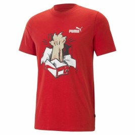 Тениска с къс ръкав Puma Graphics Sneaker For All Time Червен Унисекс