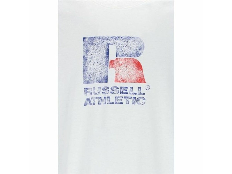 Тениска с къс ръкав Russell Athletic Emt E36201 Бял Мъже