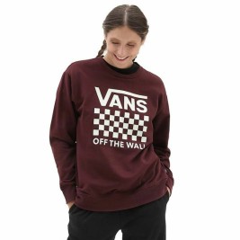 Дамски суичър без качулка Vans Lock Box Crew-B Кестен