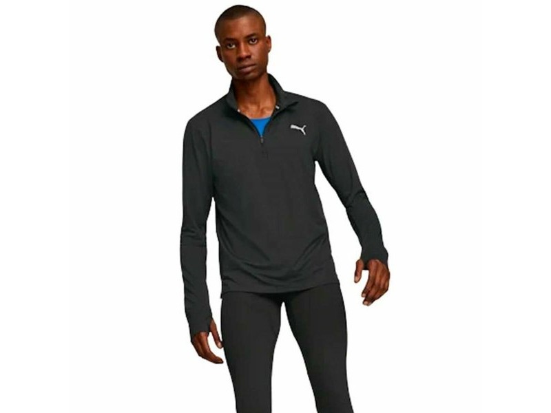 Дамска тениска с къс ръкав Puma Run Favorite Черен Унисекс