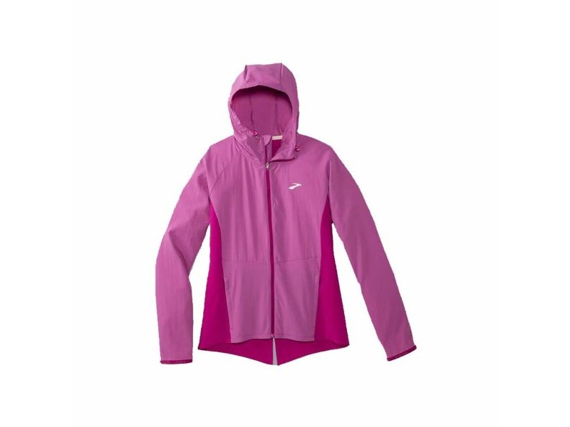 Женско Спортно Яке Brooks Canopy Frosted Тъмно розово