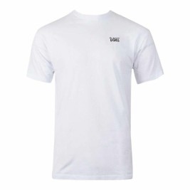 Детски Тениска с къс ръкав Vans Mini Scrip-B Бял