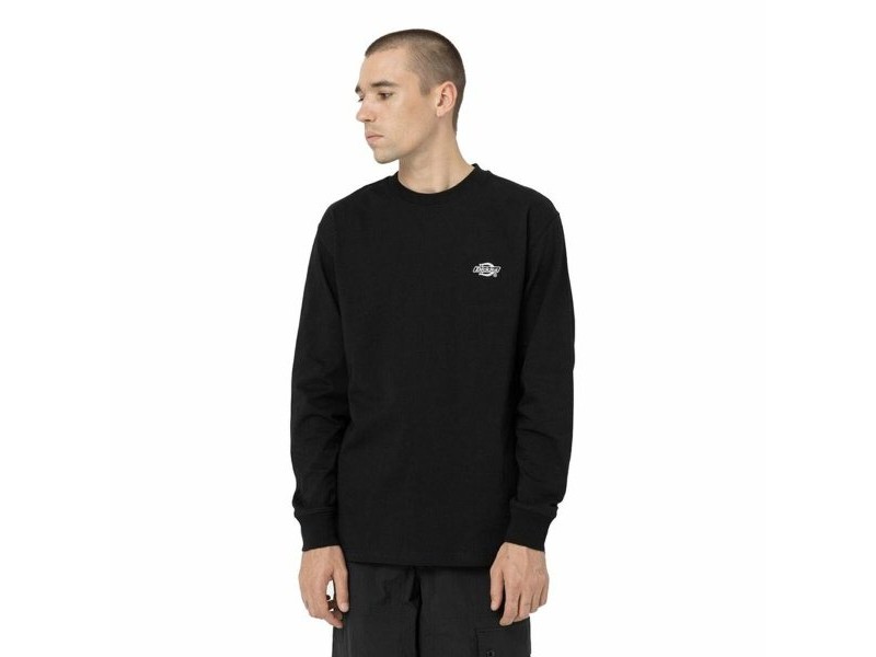 Мъжки суичър без качулка Dickies Summerdale Бял