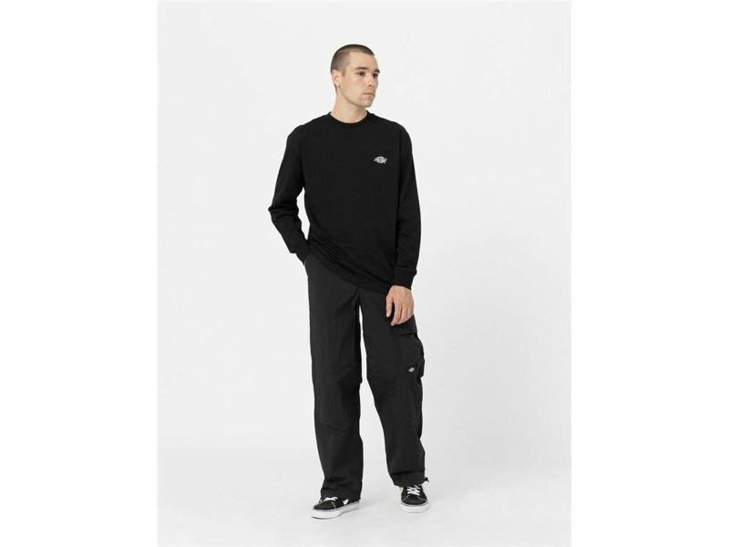Мъжки суичър без качулка Dickies Summerdale Бял