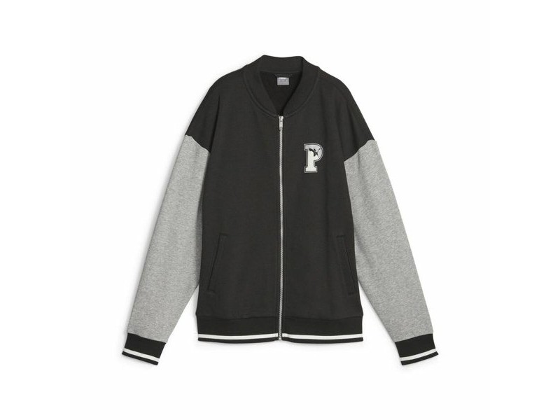 Женско Спортно Яке Puma Squad Trackc Сив Тъмно синьо