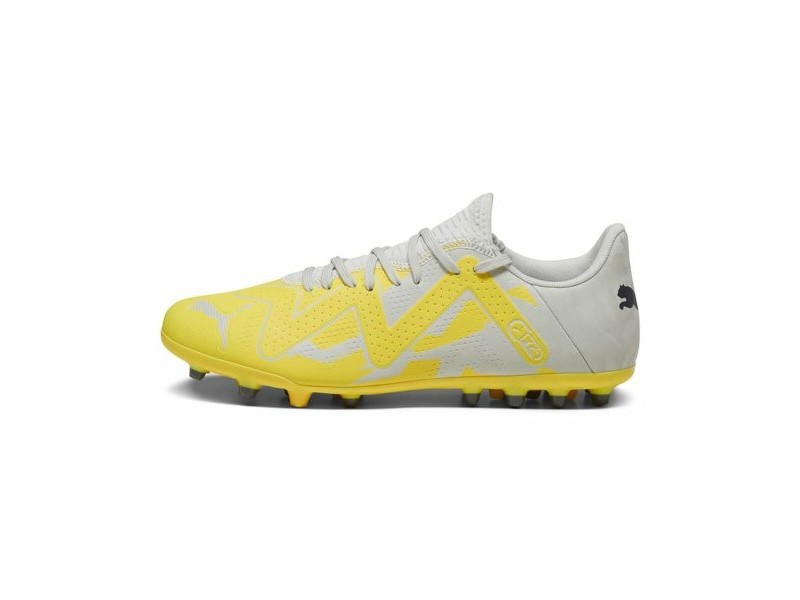 Футболни Ботуши за Възрастни Puma Future Play MG Жълт Сив
