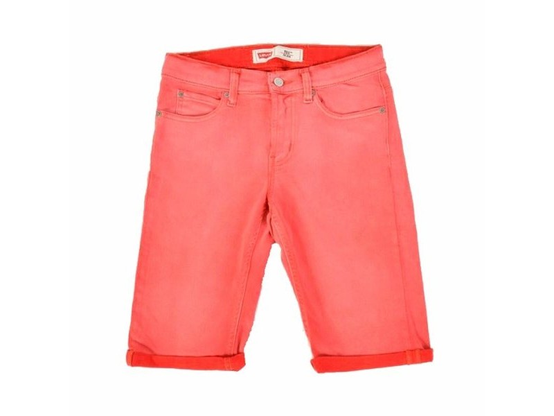 Детски дънки Levi's 511 Slim Червен