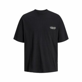 Мъжка тениска с къс ръкав Jack & Jones bari Back Черен Мъже