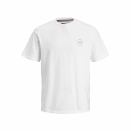 Мъжка тениска с къс ръкав Jack & Jones lushield Бял Мъже
