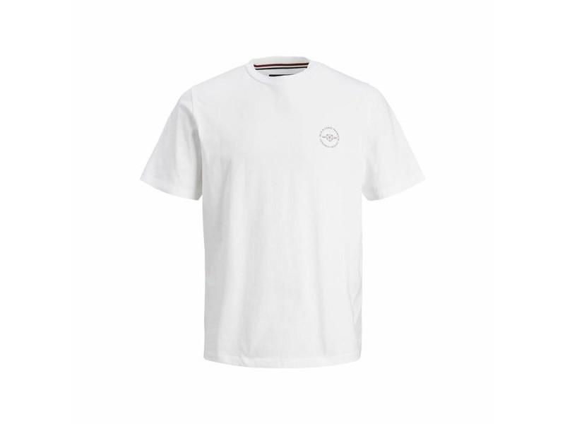 Мъжка тениска с къс ръкав Jack & Jones lushield Бял Мъже Мъжка тениска с къс ръкав Jack & Jones lushield Бял Мъже