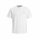 Мъжка тениска с къс ръкав Jack & Jones lushield Бял Мъже Мъжка тениска с къс ръкав Jack & Jones lushield Бял Мъже