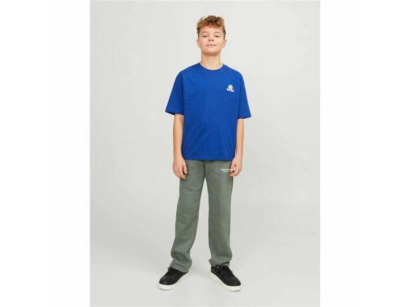 Детски Тениска с къс ръкав Jack & Jones Jorcole Back Print Тъмно синьо